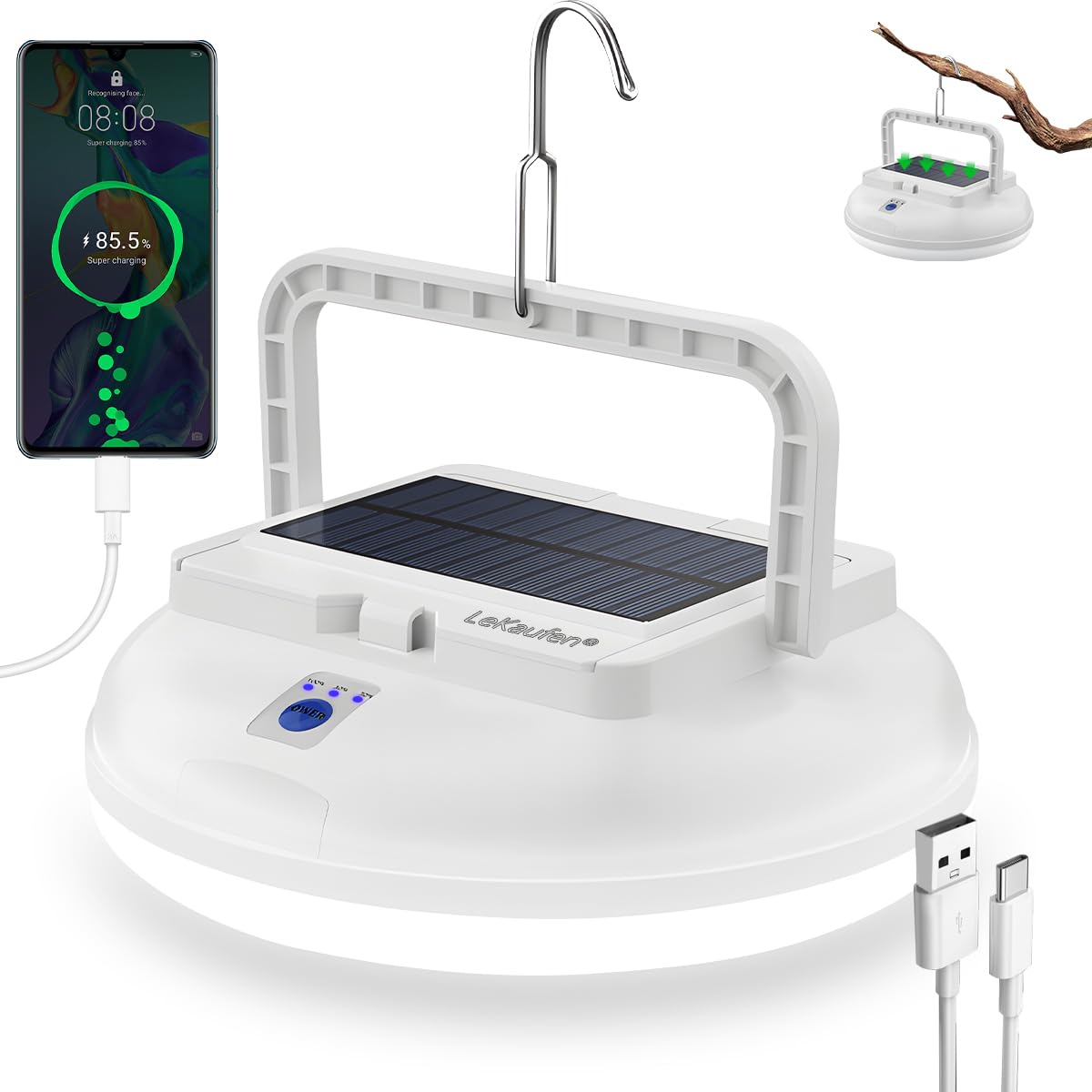 Beacon 4500 Solar Camping Lantern